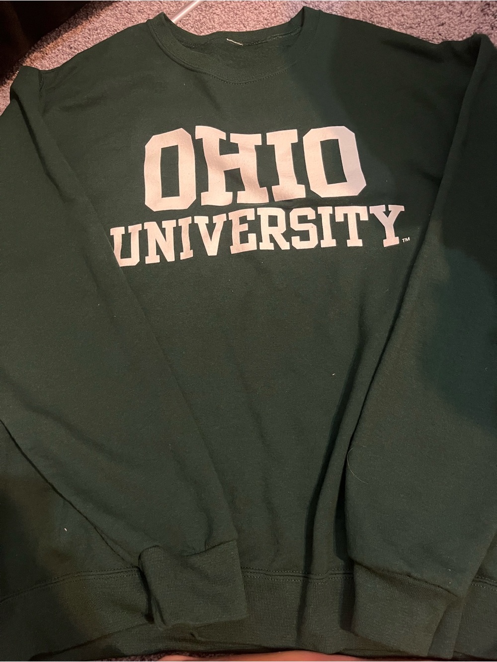 Ohio University Green Crewneck Sweatshirt